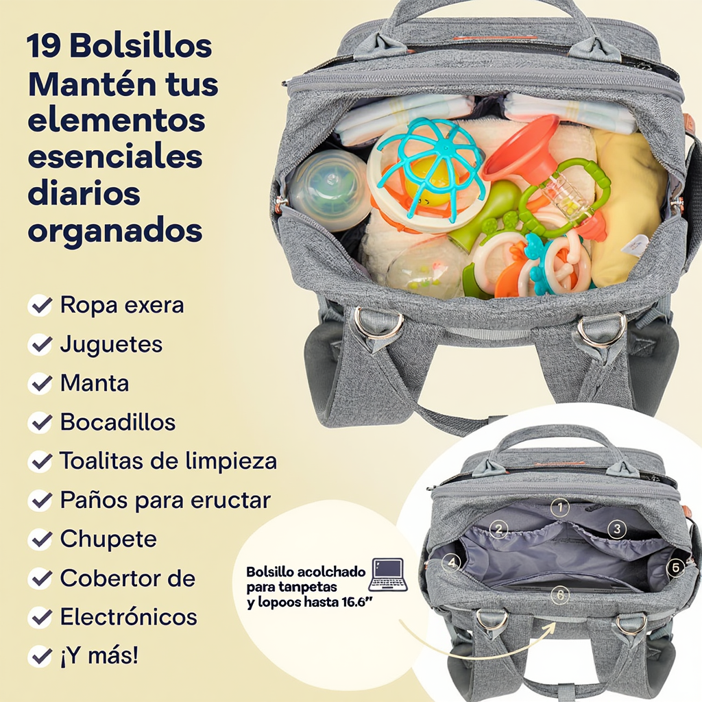 Mochila Ergonómica Bebé